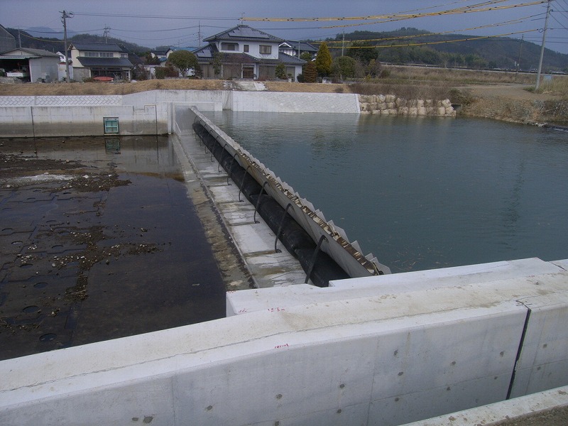 大渡井堰（岡山県津山市）株式会社笛吹技研